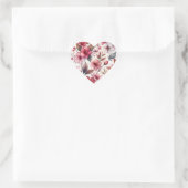 Kersenbloesem Hart Sticker (Tas)