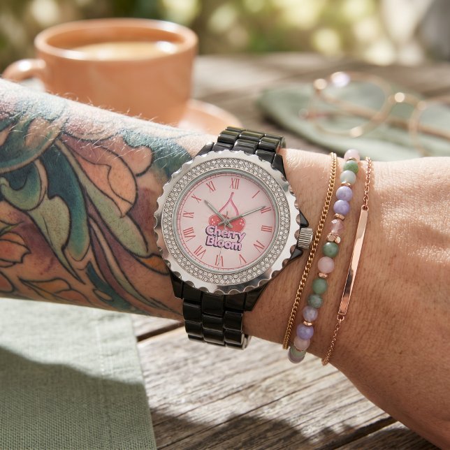 Kersenbloesem Horloge (Creator heeft geüpload)