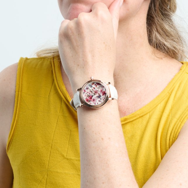 Kersenbloesem Horloge (Pols)