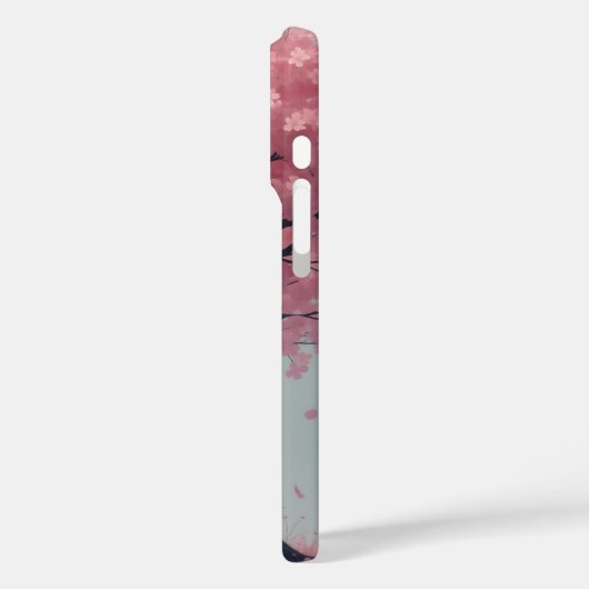 Kersenbloesem illustratie Case-Mate iPhone case (Achterkant / Links)