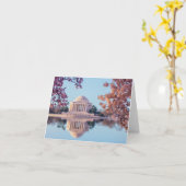 Kersenbloesem in Washington DC Kaart (Gele Bloem)