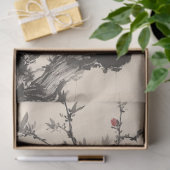 Kersenbloesem Inktstijl Decoupage Tissuepapier (Geschenk)