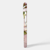 Kersenbloesem iPhone Hoesje Bloemig Gebrandschilde (Achterkant / Links)