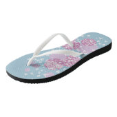 Kersenbloesem, Japanse Sakura Teenslippers (Schuin)