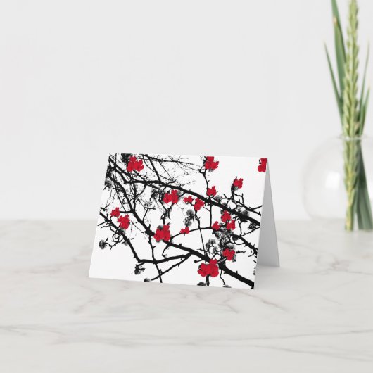 Kersenbloesem Kaart (Voorkant)