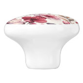 Kersenbloesem Keramische Knop (Zijkant)