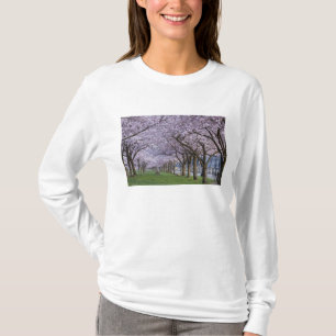 Kersenbloesem langs de Willamette rivier, VS T-shirt