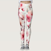 Kersenbloesem Leggings (Voorkant)