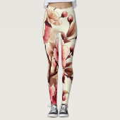 Kersenbloesem Leggings (Voorkant)