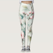 Kersenbloesem Leggings (Voorkant)