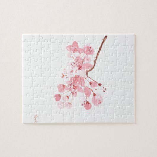 kersenbloesem legpuzzel (Horizontaal)