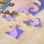 Kersenbloesem Legpuzzel (Zijkant)