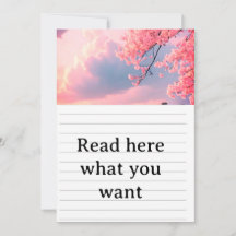 Kersenbloesem Lente Trouw Uitnodiging - Japans