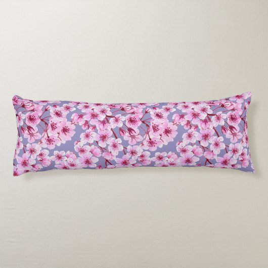 Kersenbloesem Lichaamskussen (Achterkant)
