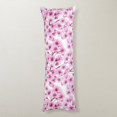 Kersenbloesem Lichaamskussen (Achterkant (Verticaal))