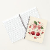Kersenbloesem Lint Spiraal Notebook Notitieboek (Binnen)