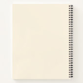 Kersenbloesem Lint Spiraal Notebook Notitieboek (Achterkant)