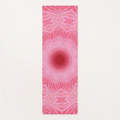 kersenbloesem mandala - schilderij yogamat (Voorkant)