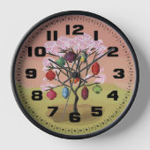 Kersenbloesem met oosterse papieren lantaarns (Voorkant)