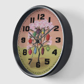 Kersenbloesem met oosterse papieren lantaarns (Hoek)