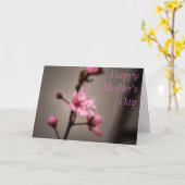 Kersenbloesem Moederdag Kaart (Gele Bloem)