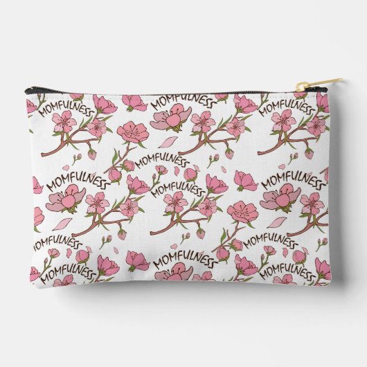 Kersenbloesem Moederlijkheid Roze Bloemmotief Etui (Achterkant)