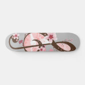 Kersenbloesem Muziek Persoonlijk Skateboard (Horizontaal)