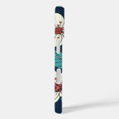  Kersenbloesem Naadloos Patroon – Elegant Case-Mate iPhone Case (Achterkant / Rechts)