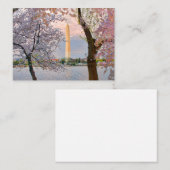 Kersenbloesem Notitiekaartje (Voorkant / Achterkant)