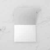 Kersenbloesem ontwerp kaart met dank (zalm) (Binnen)