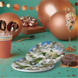 Kersenbloesem. Papieren Bordje