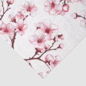 Kersenbloesem patroon decoupage tissuepapier (Detail)