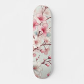 Kersenbloesem Persoonlijk Skateboard (Voorkant)