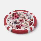 Kersenbloesem Poker Chips (Enkel)