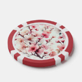 Kersenbloesem Poker Chips (Enkel)