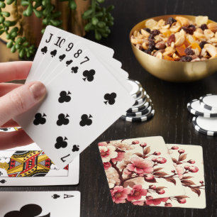 Kersenbloesem Pokerkaarten