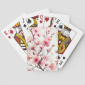 Kersenbloesem Pokerkaarten (Achterkant)