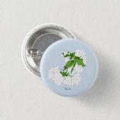 Kersenbloesem Ronde Button 3,2 Cm (Voorkant /achterkant)