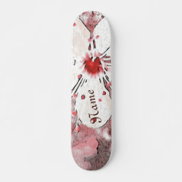 Kersenbloesem, rood en witte gierig sakura persoonlijk skateboard