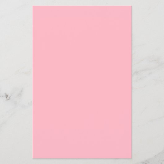 Kersenbloesem roze effen kleur flyer (Voorkant)