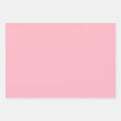 Kersenbloesem roze effen kleur inpakpapier vel (Voorkant 2)