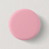 Kersenbloesem roze effen kleur ronde button 3,2 cm (Voorkant)