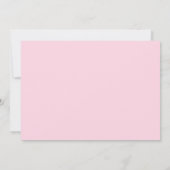 Kersenbloesem roze elegante moderne bloemfoto save the date (Achterkant)