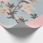 KERSENBLOESEM ROZE inpakpapier (Hoek)