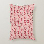 Kersenbloesem Roze Patroon Accent Kussen (Voorkant(Verticaal))