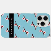 Kersenbloesem, Roze Sakura, Je Naam Case-Mate iPhone Case (Achterkant (horizontaal))