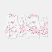 Kersenbloesem Roze Wit Verjaardag Bedankdoosjes (Uitgevouwen)