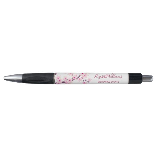 Kersenbloesem Roze Wit Zakelijk  Pen (Voorkant)