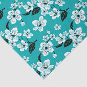 KERSENBLOESEM - SAKURA (BLAUWGROEN) TISSUEPAPIER (Detail)