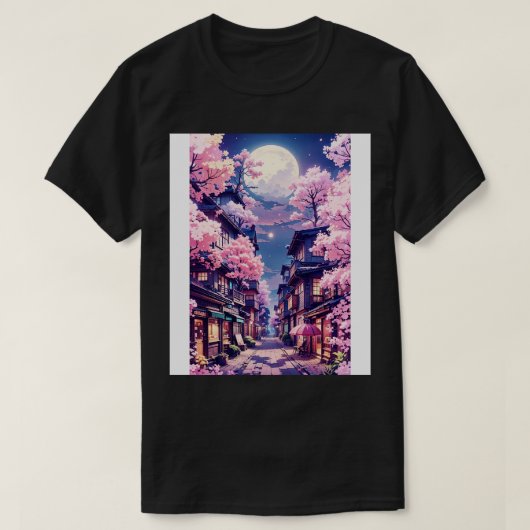 Kersenbloesem sakura esthetisch 1 t-shirt (Design voorkant)